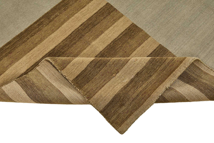 8x11 Beige Handmade Contemporary Oushak Rug - 51466