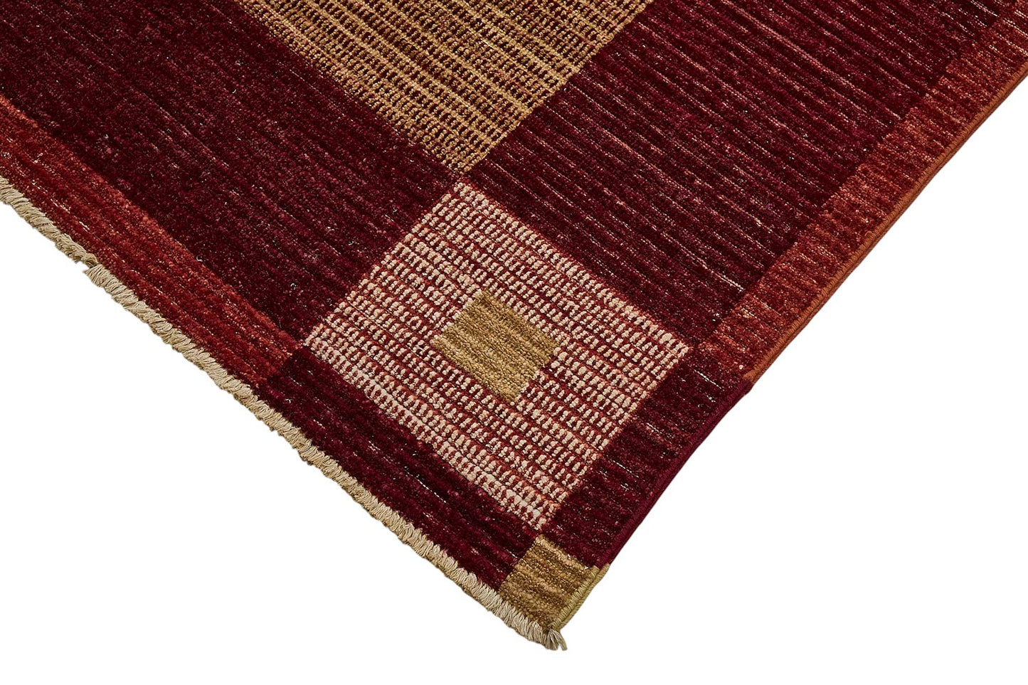 6x10 Red Turkish Contemporary Oushak Rug - 51471