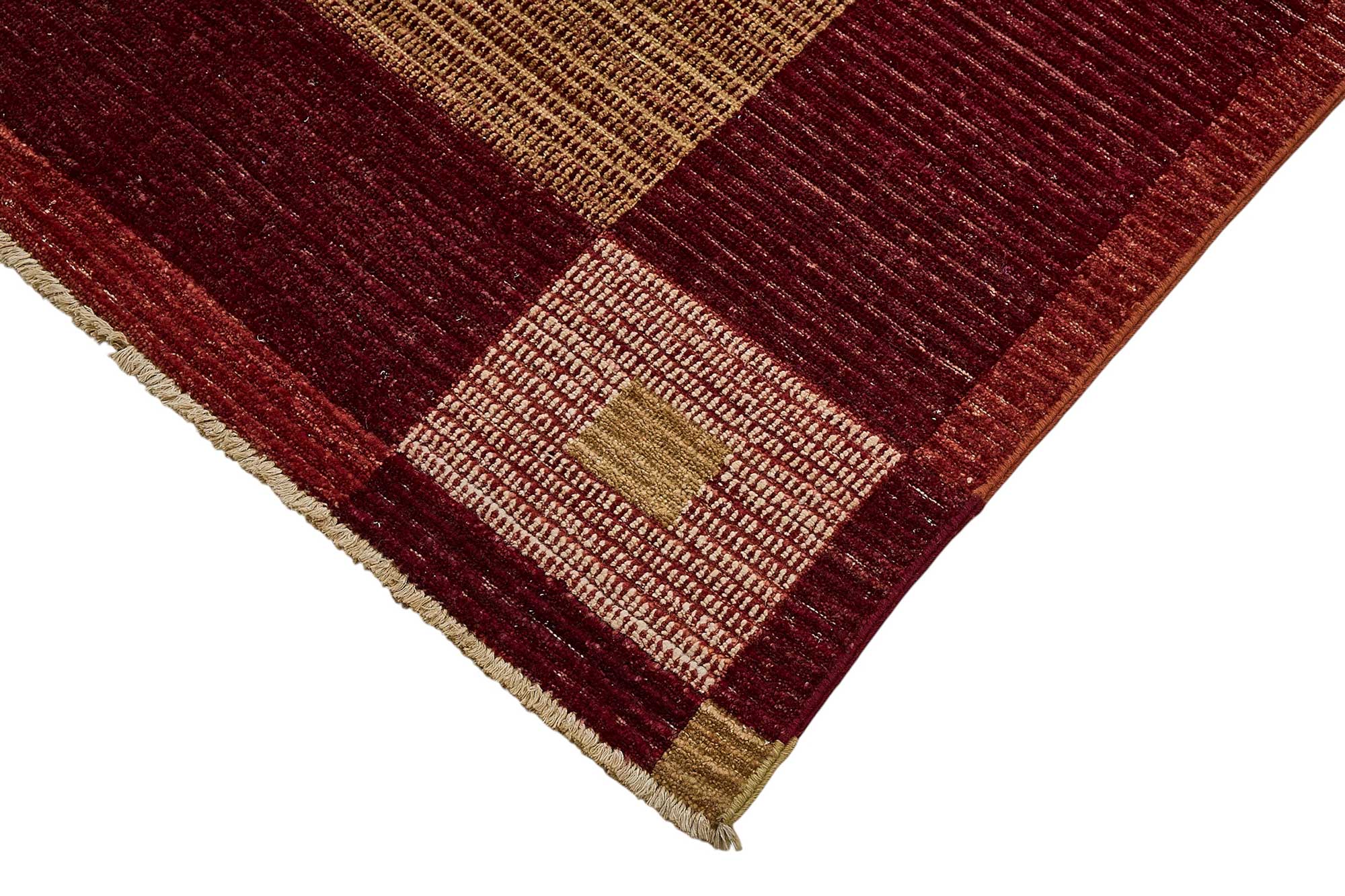 6x10 Red Turkish Contemporary Oushak Rug - 51471