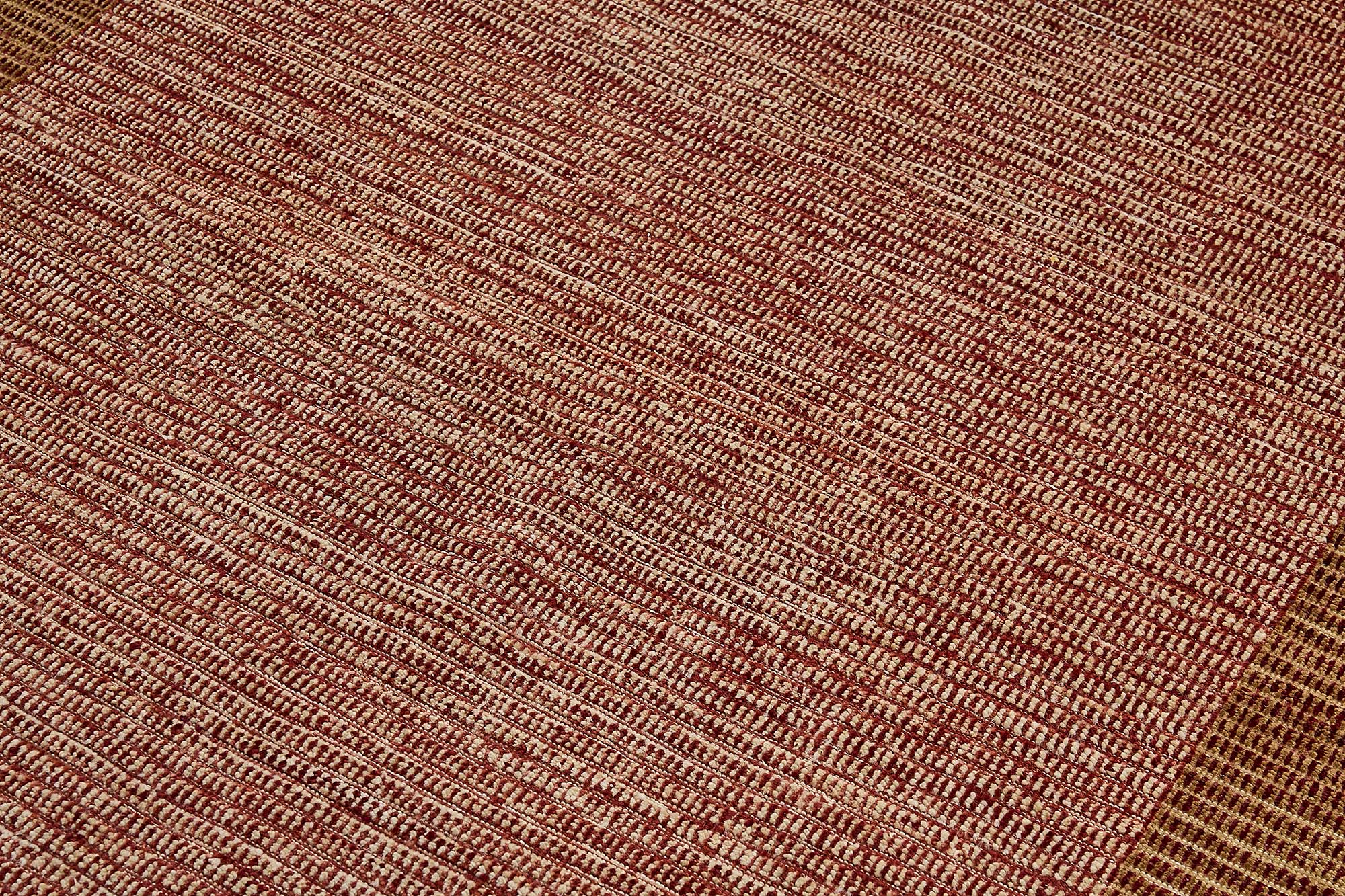 6x10 Red Turkish Contemporary Oushak Rug - 51471