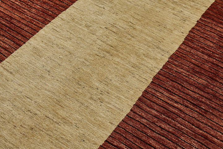 6x10 Brown Contemporary Oushak Rug - 51472