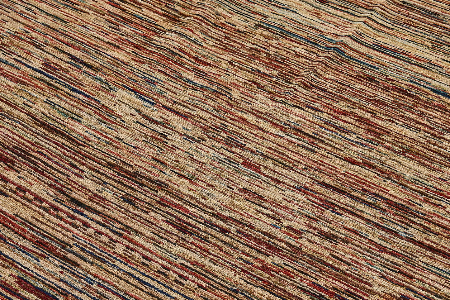 6x9 Brown Contemporary Solid Oushak Rug - 51473