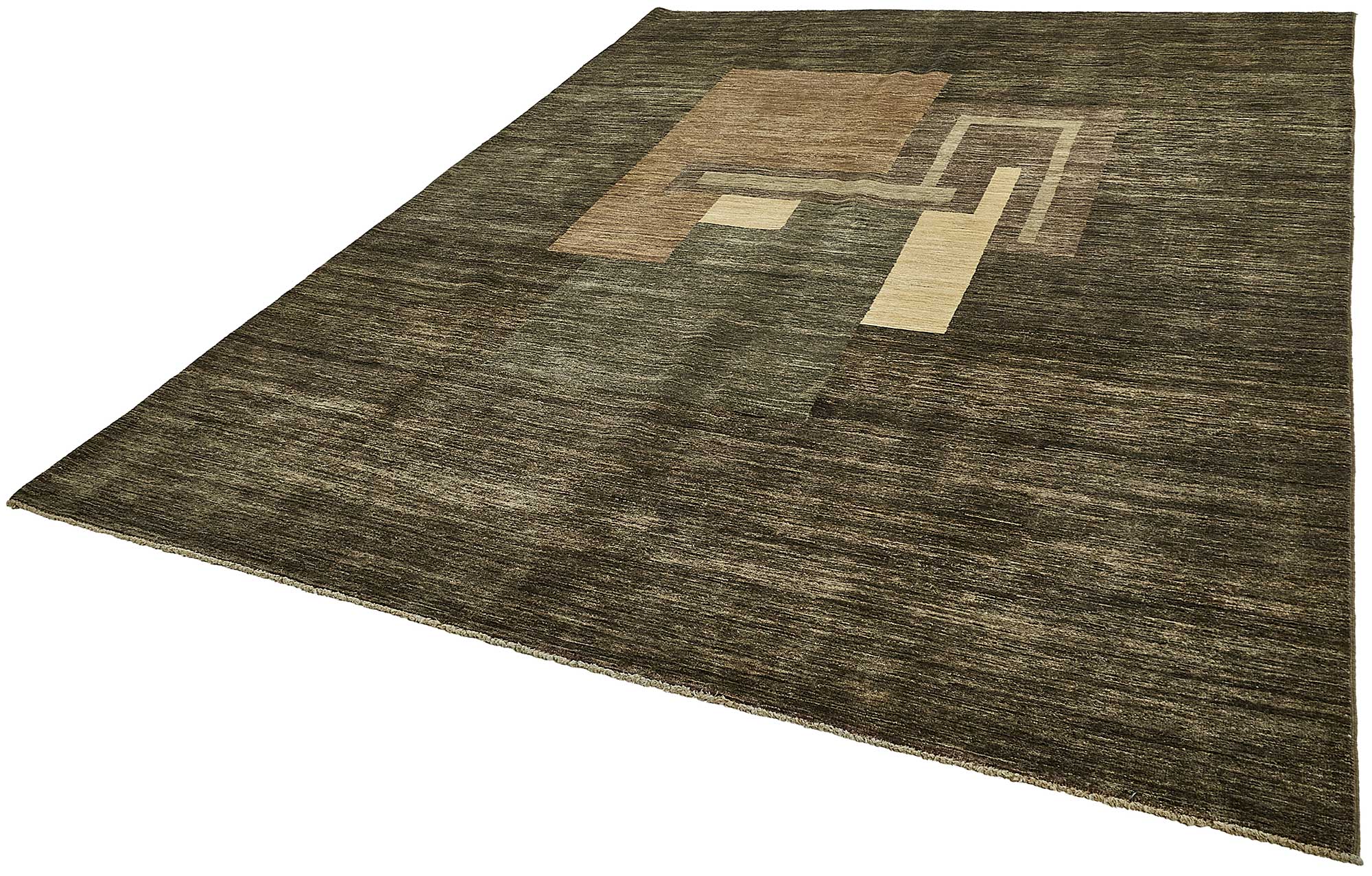 8x11 Grey Turkish Contemporary Oushak Rug - 51483
