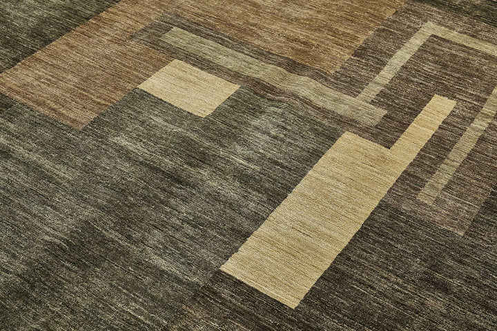 8x11 Grey Turkish Contemporary Oushak Rug - 51483