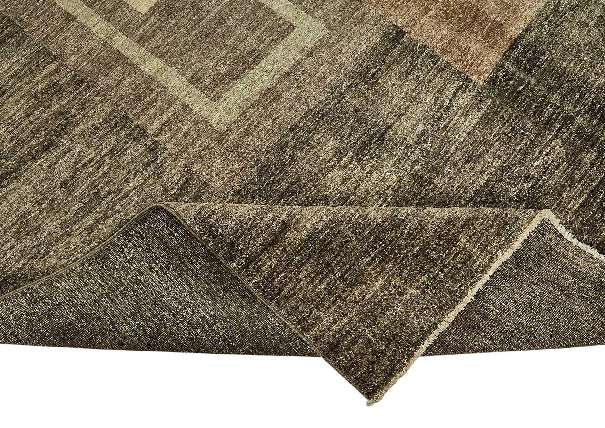 8x11 Grey Turkish Contemporary Oushak Rug - 51483