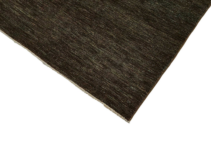 8x10 Brown Handmade Contemporary Oushak Rug - 51486