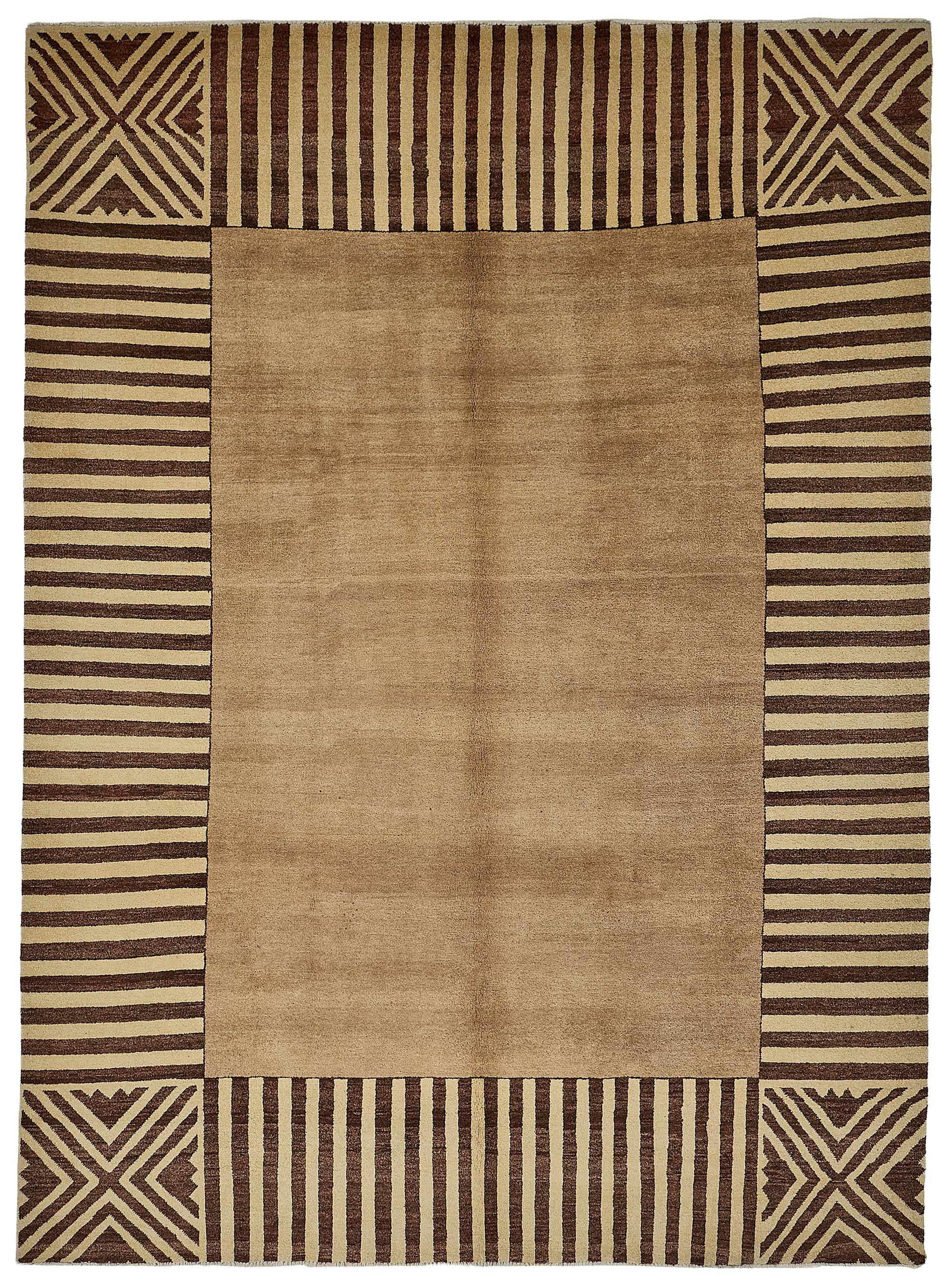 8x12 Beige Modern Oushak Rug - 51489