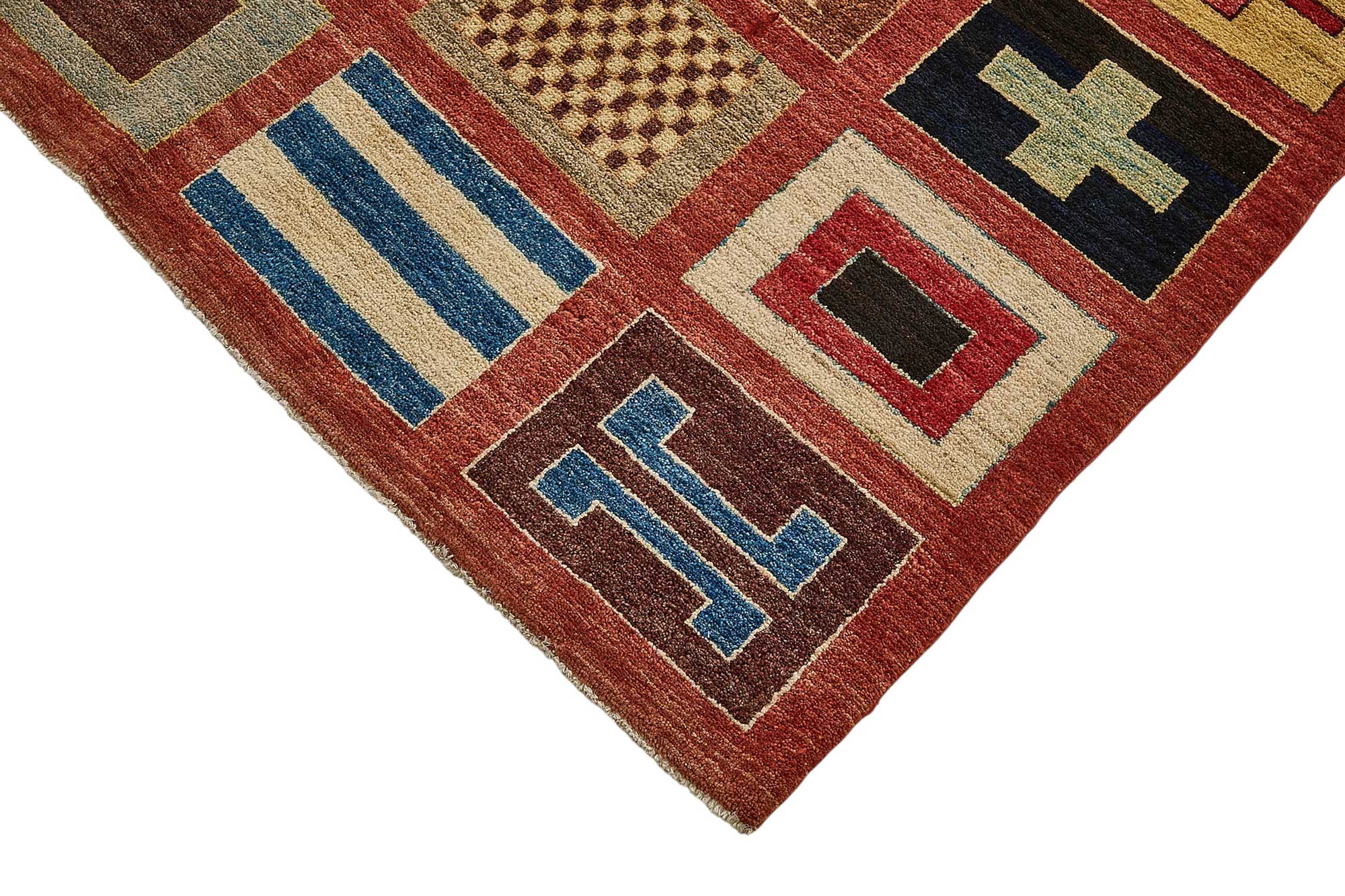 8x12 Red Traditional Geometric Oushak Rug - 51490
