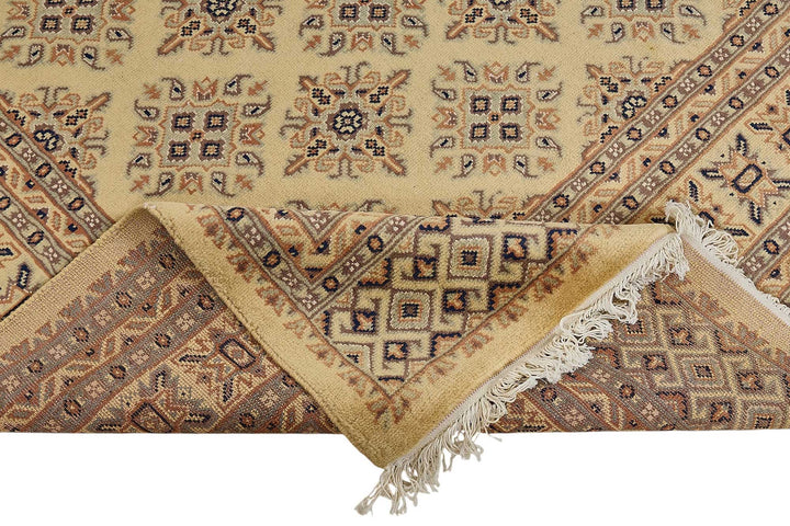 7x10 Beige Traditional Geometric Oushak Rug - 51494