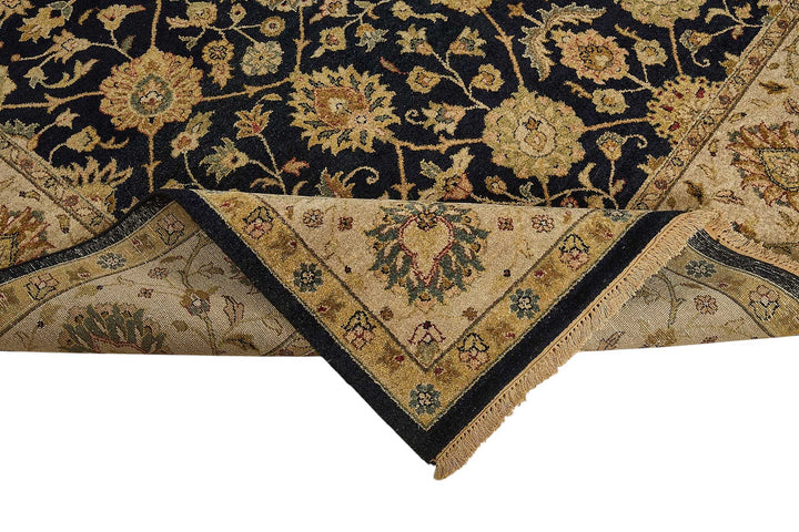 8x10 Beige Floral Oushak Rug - 51504