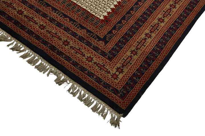8x10 Beige Modern Oushak Rug - 51505