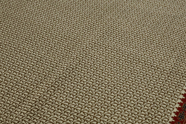 8x10 Beige Modern Oushak Rug - 51505