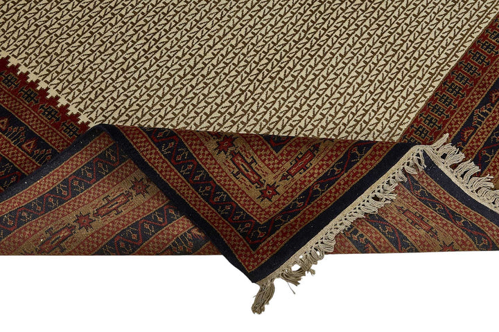 8x10 Beige Modern Oushak Rug - 51505