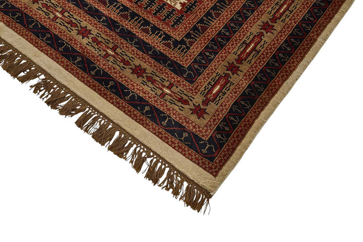 9x13 Beige Turkish Contemporary Oushak Rug - 51507
