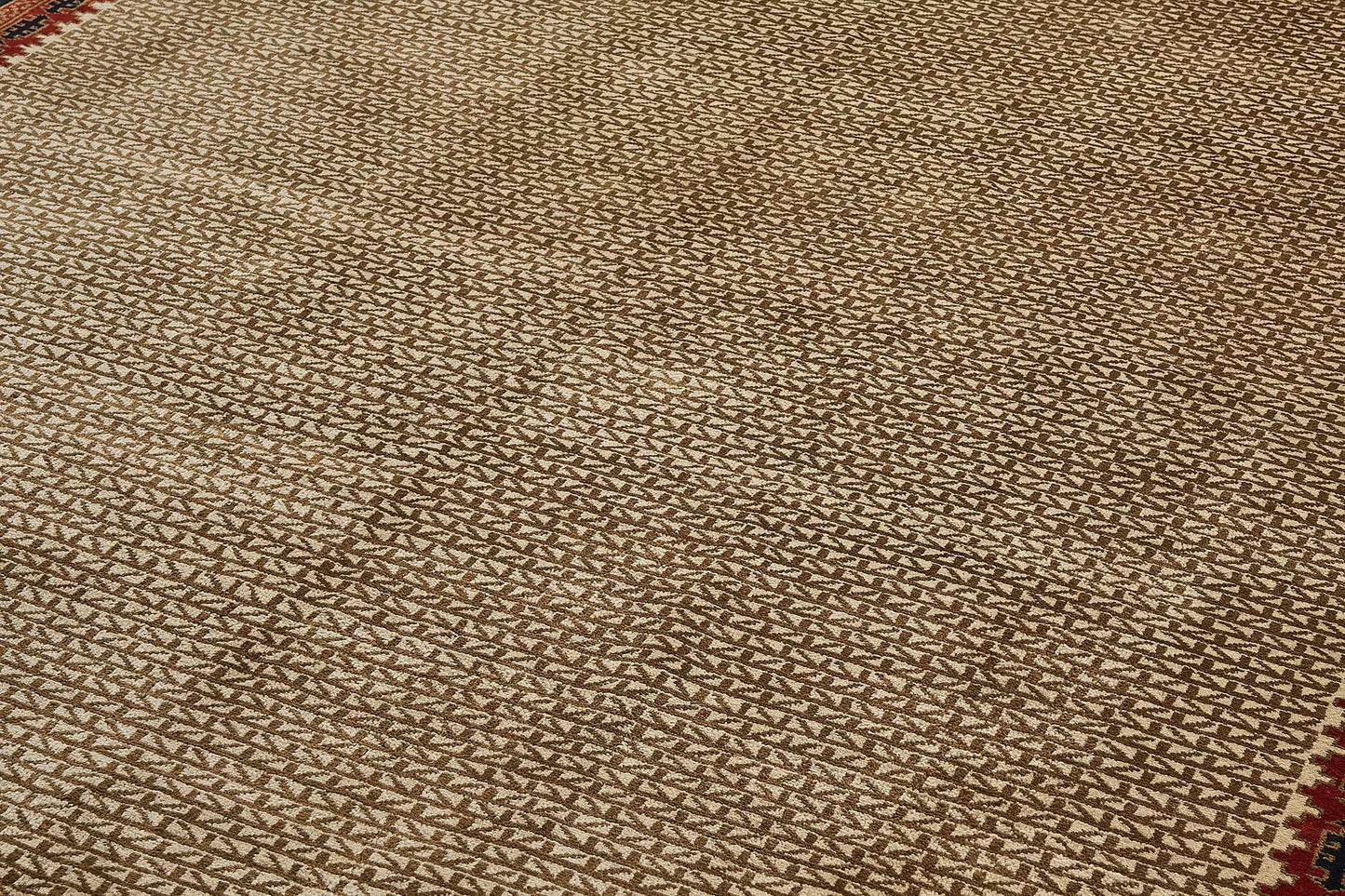 9x13 Beige Turkish Contemporary Oushak Rug - 51507