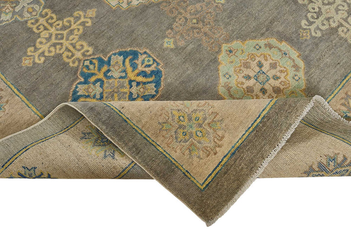 6x9 Grey Classic Oushak Rug - 51522