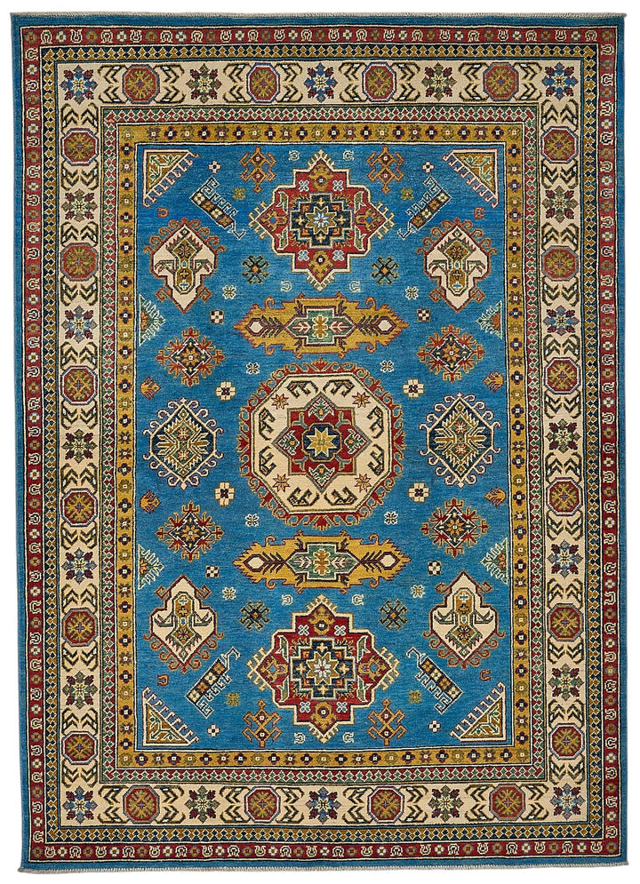 6x8 Blue Medallion Oushak Rug - 51536