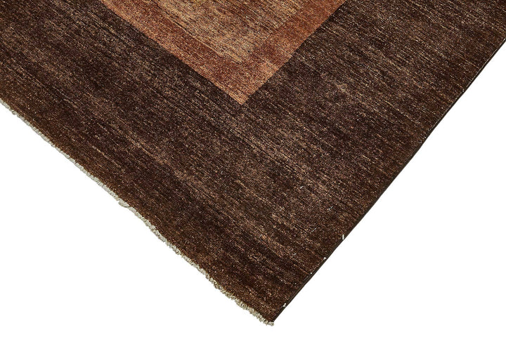 7x8 Brown Handmade Contemporary Oushak Rug - 51538