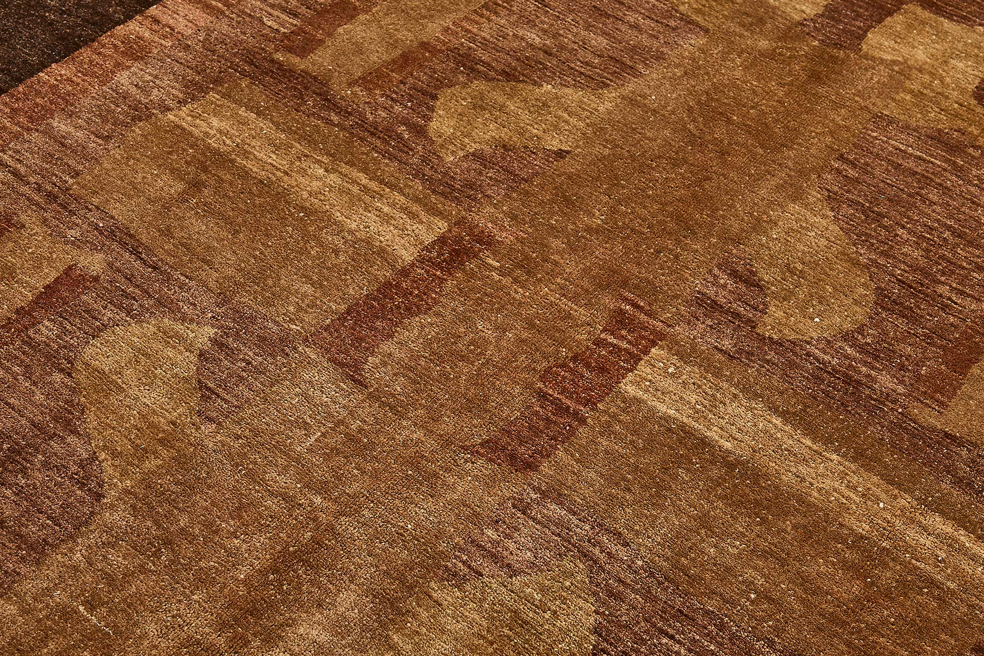 7x8 Brown Handmade Contemporary Oushak Rug - 51538