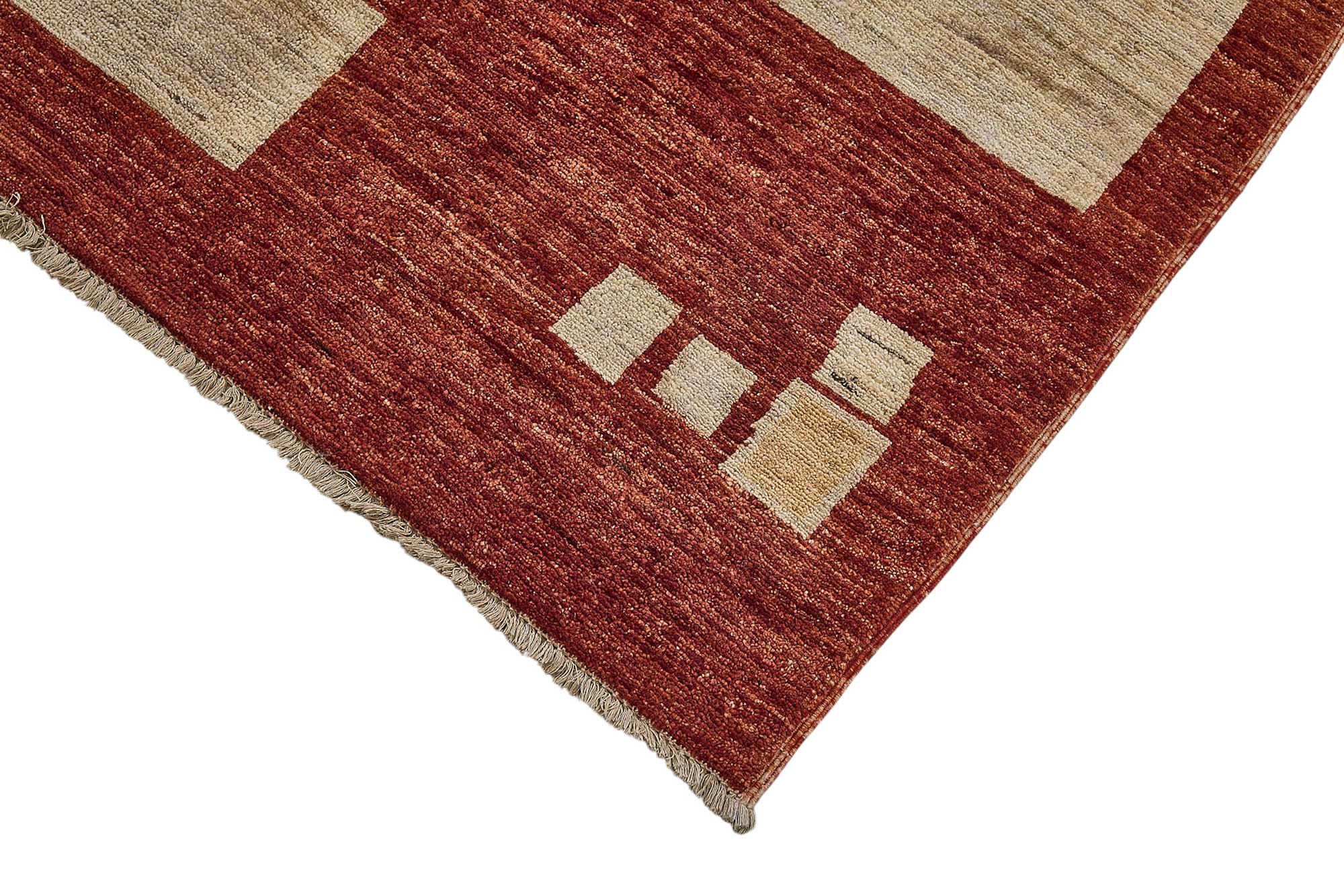6x9 Beige Turkish Contemporary Oushak Rug - 51543