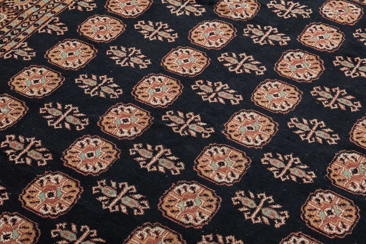 6x9 Blue Floral Oushak Rug - 51544