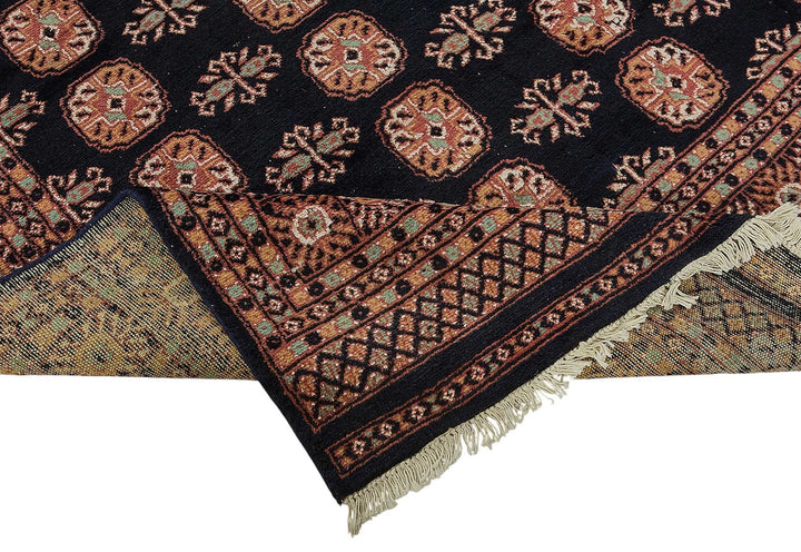 6x9 Blue Floral Oushak Rug - 51544