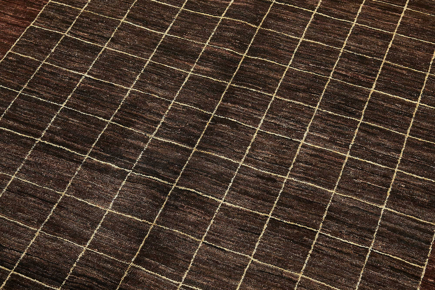 4x6 Brown Traditional Geometric Oushak Rug - 51574