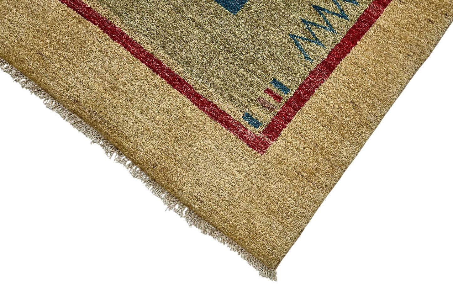 7x10 Beige Traditional Geometric Oushak Rug - 51578