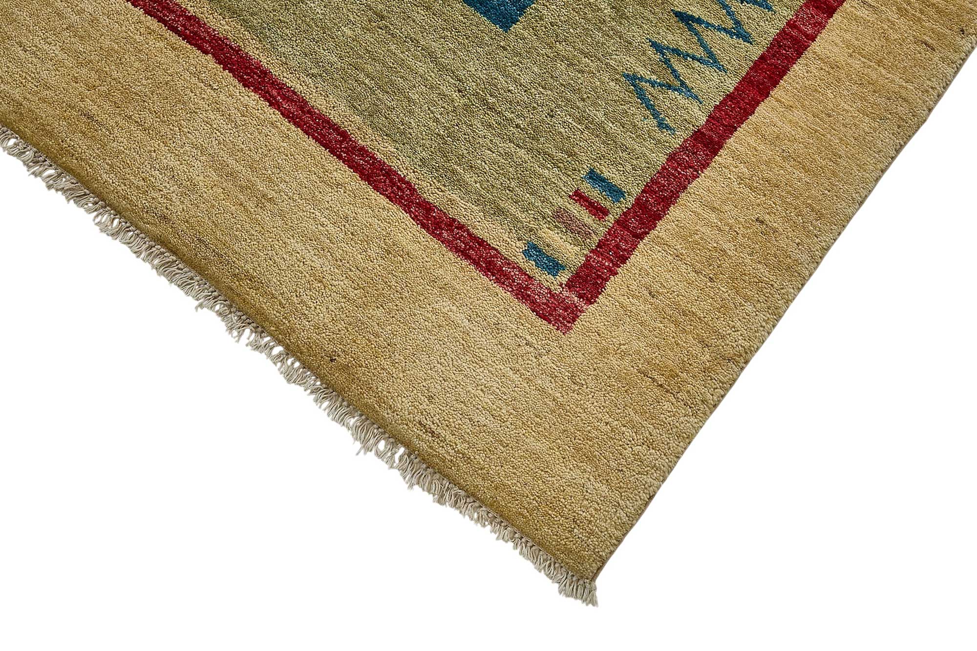 7x10 Beige Traditional Geometric Oushak Rug - 51578