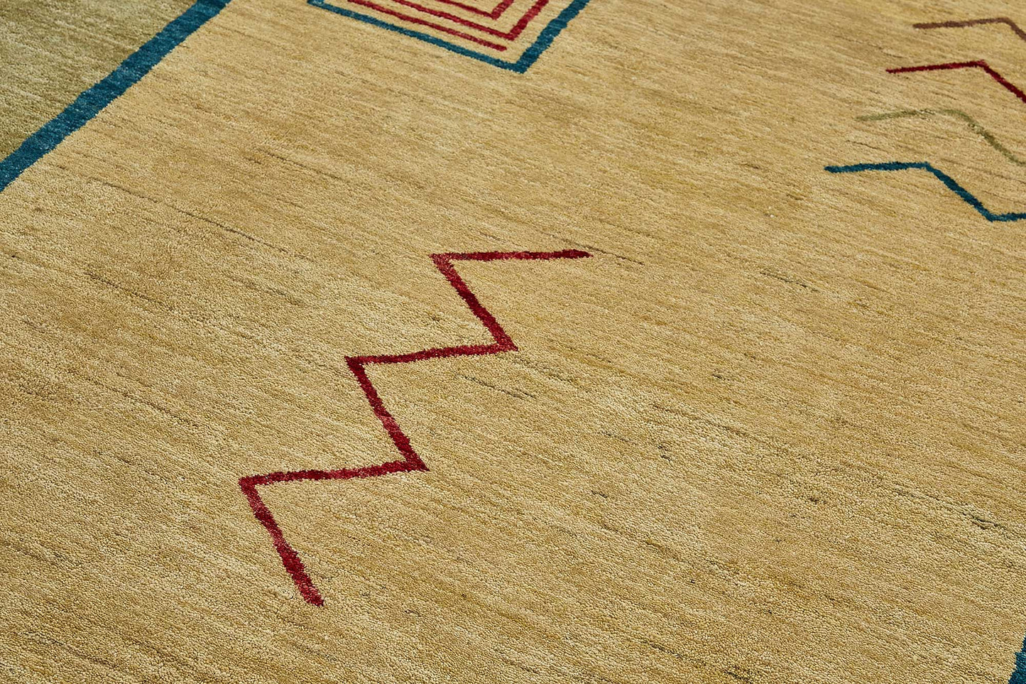 7x10 Beige Traditional Geometric Oushak Rug - 51578