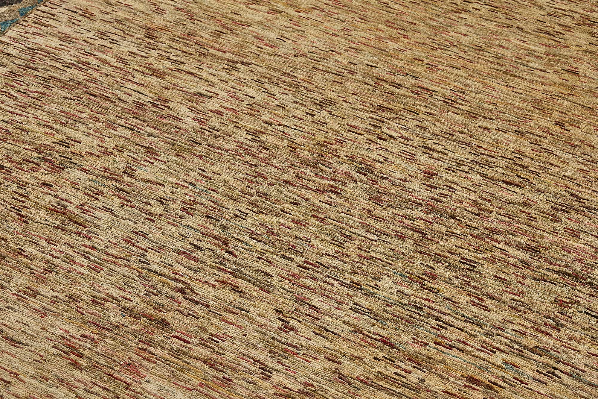7x10 Beige Turkish Contemporary Oushak Rug - 51579