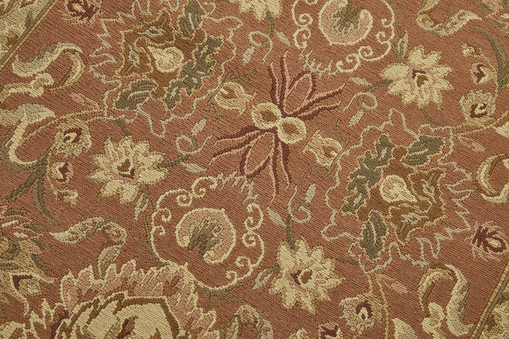 4x6 Red Floral Oushak Rug - 51600