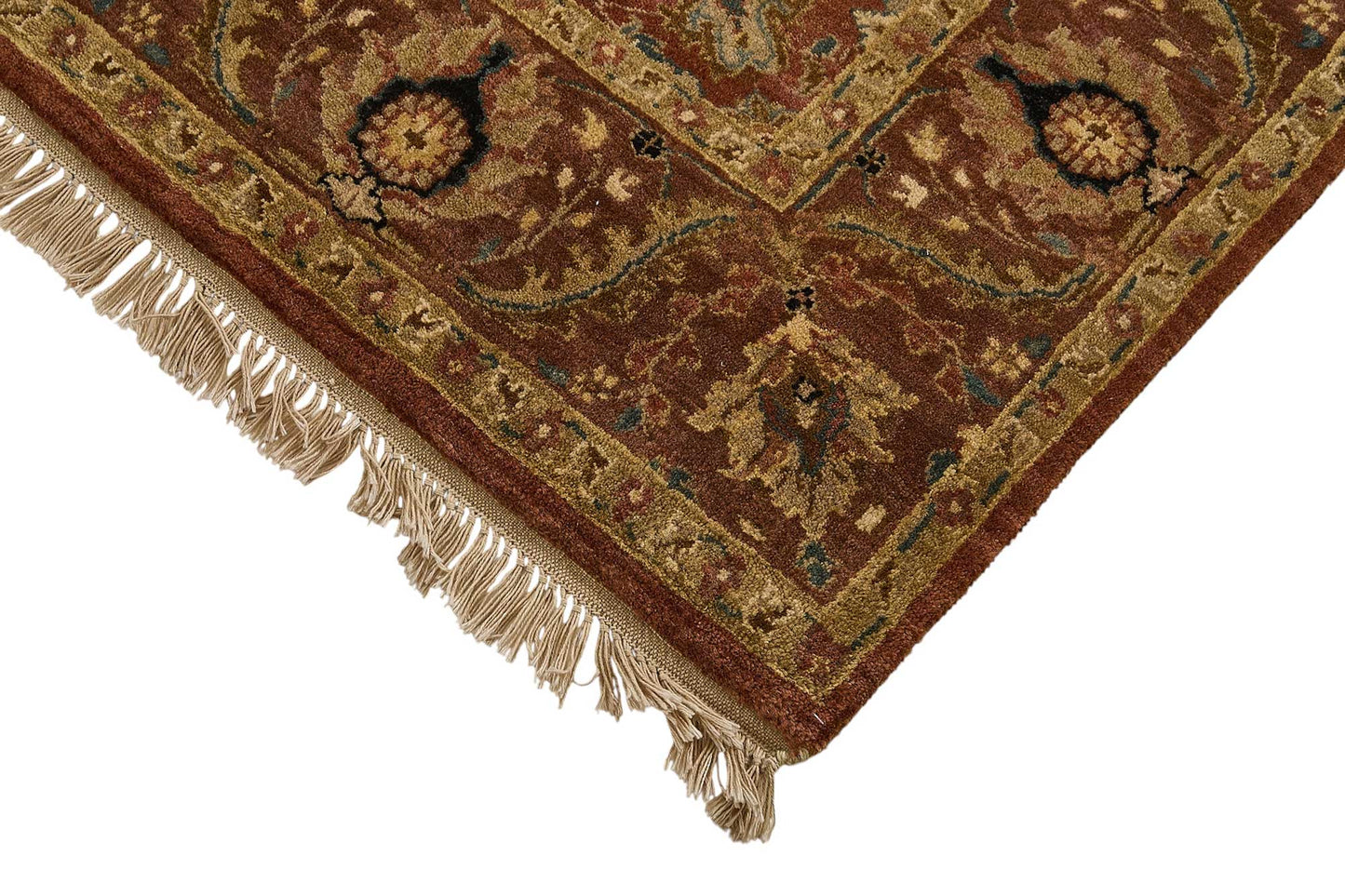 4x6 Red Floral Oushak Rug - 51604