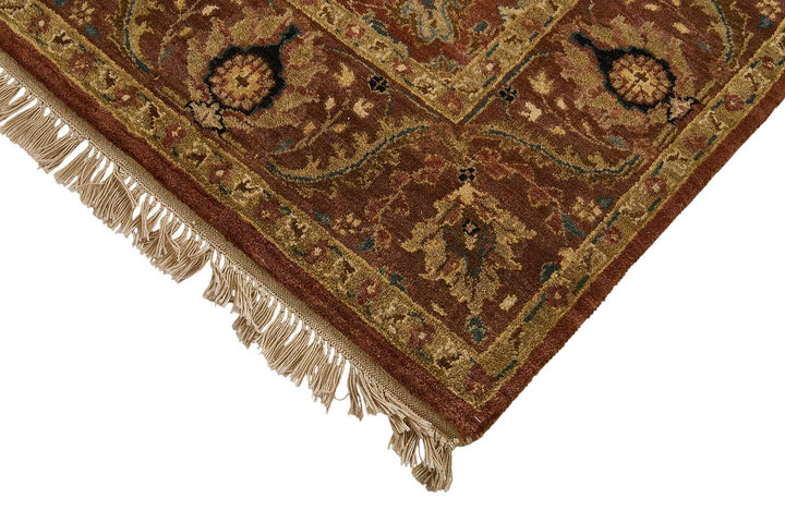 4x6 Red Floral Oushak Rug - 51604