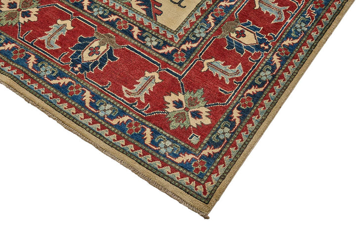 9x12 Beige Turkish Medallion Oushak Rug - 51619