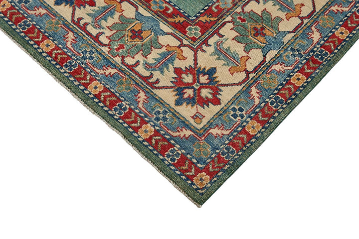 9x12 Green Traditional Medallion Oushak Rug - 51621