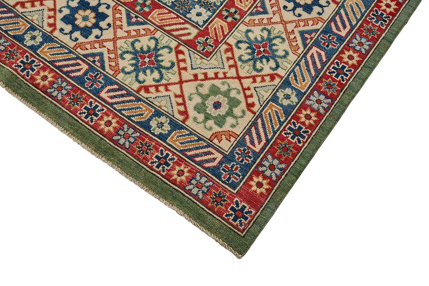 10x14 Green Turkish Floral Oushak Rug - 51623