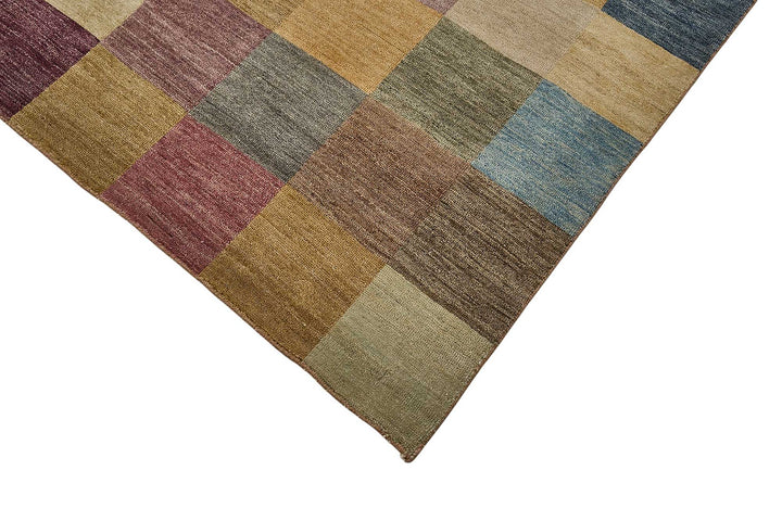 10x14 Multicolor Geometric Oushak Rug - 51652