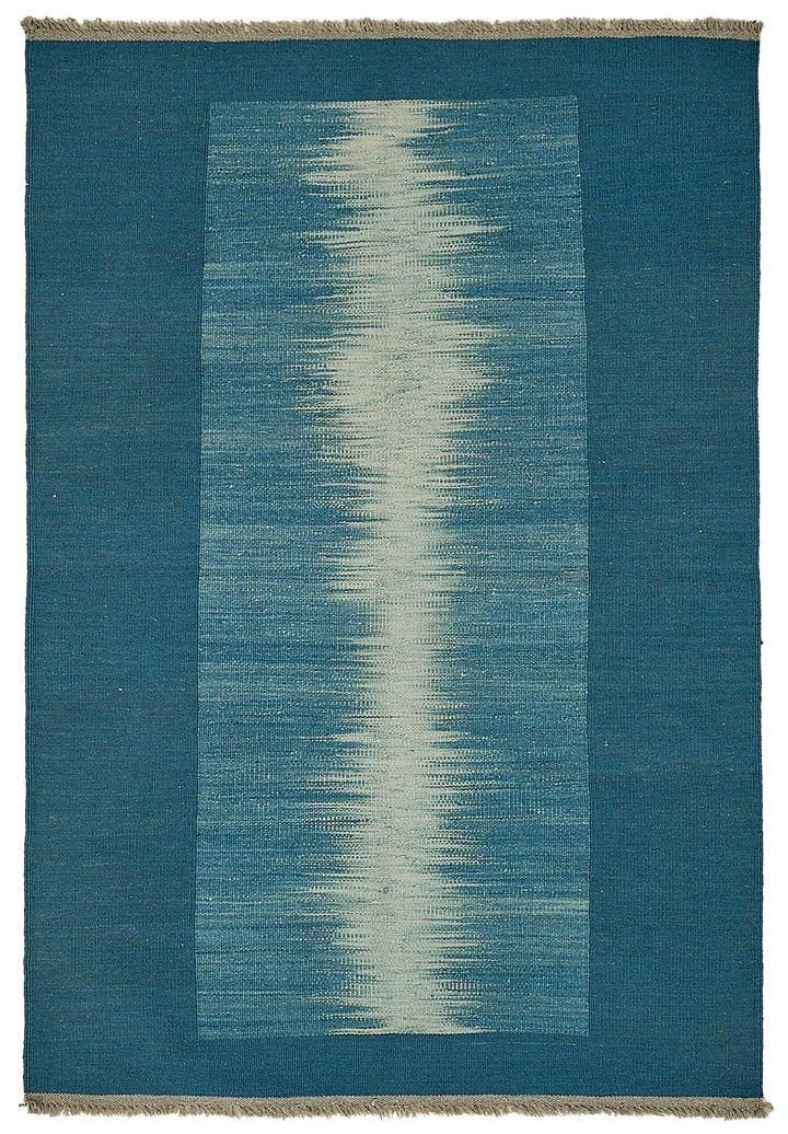4x5 Contemporary Wool Kilim Rug - 51659