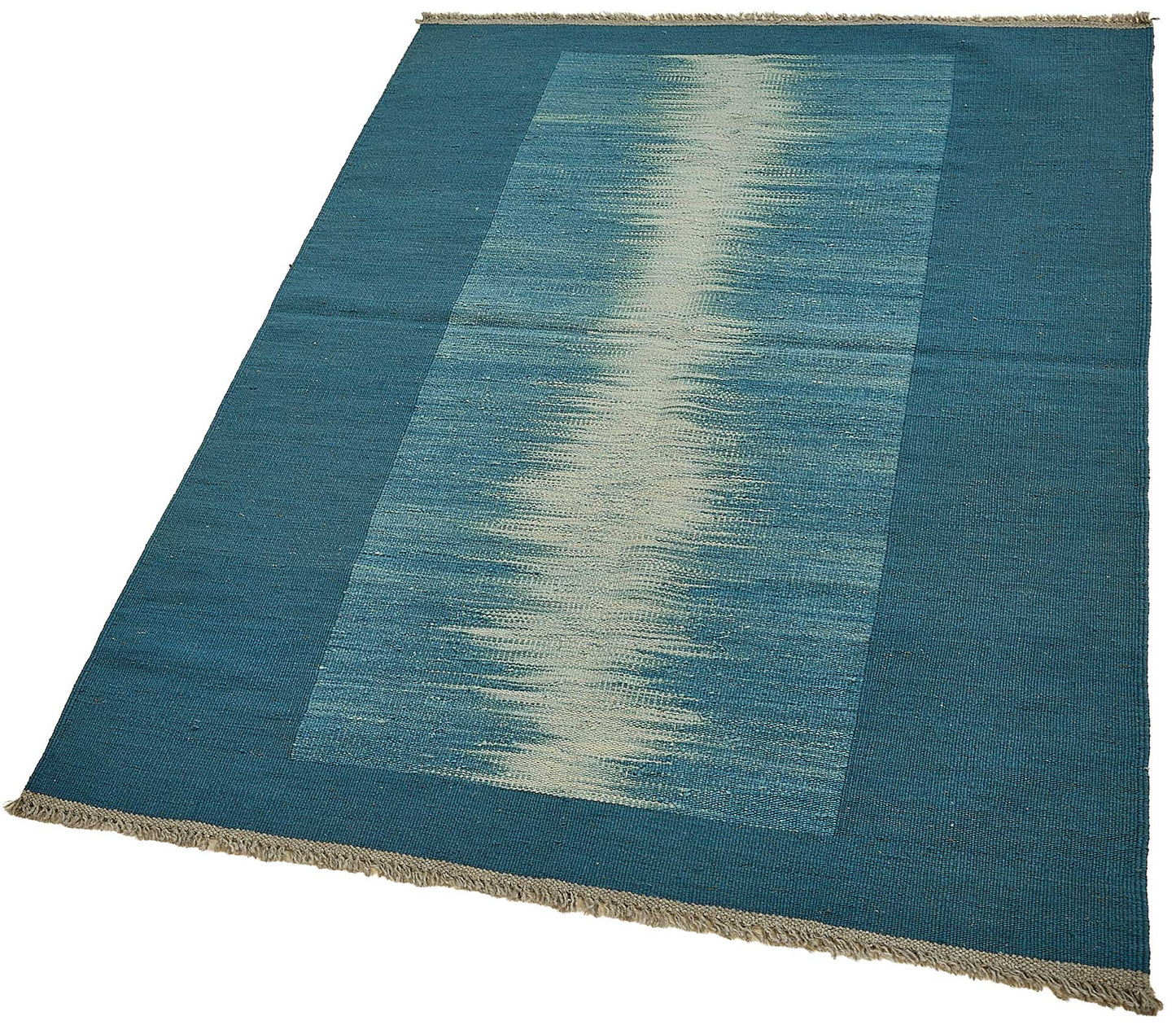 4x5 Contemporary Wool Kilim Rug - 51659