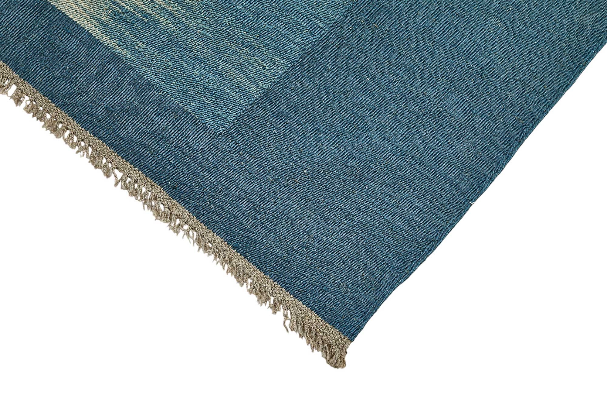 4x5 Contemporary Wool Kilim Rug - 51659