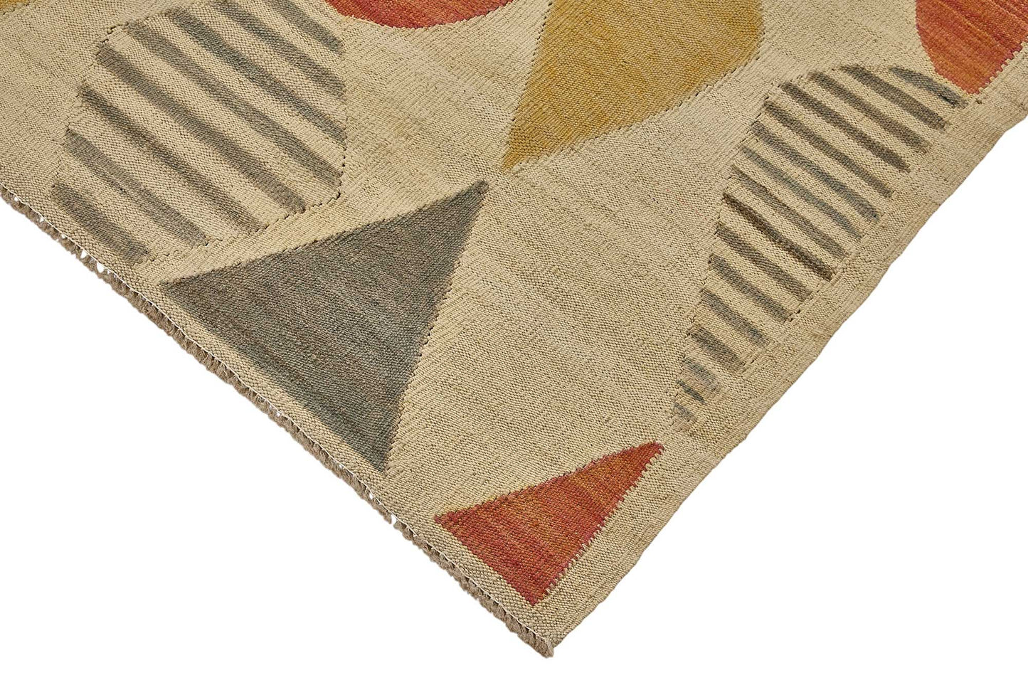 4x6 Contemporary Wool Kilim Rug - 51660