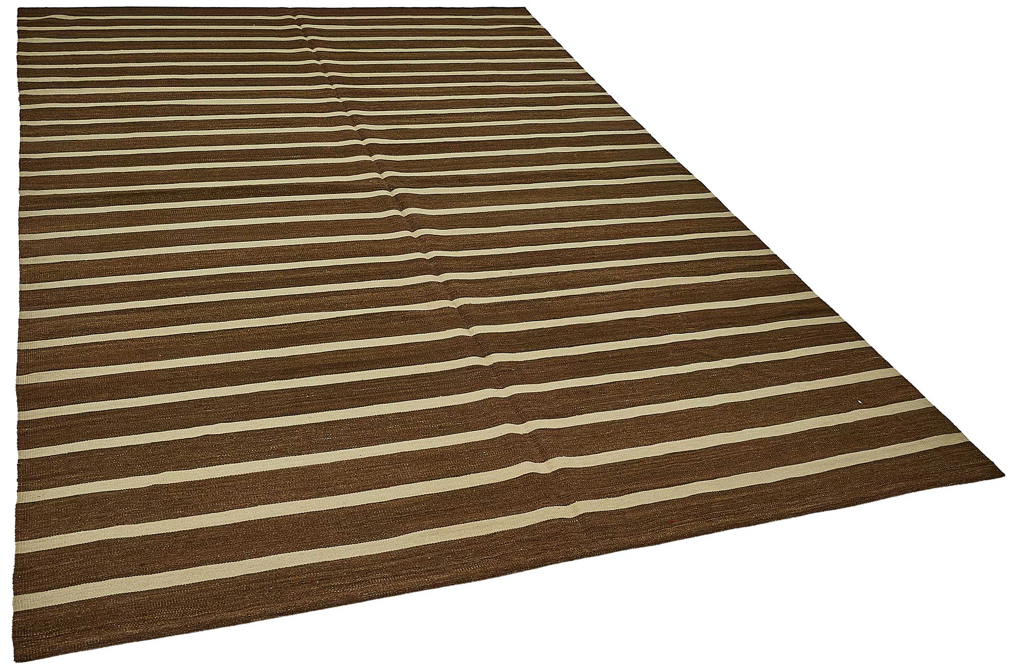 7x9 Contemporary Wool Kilim Rug - 51662