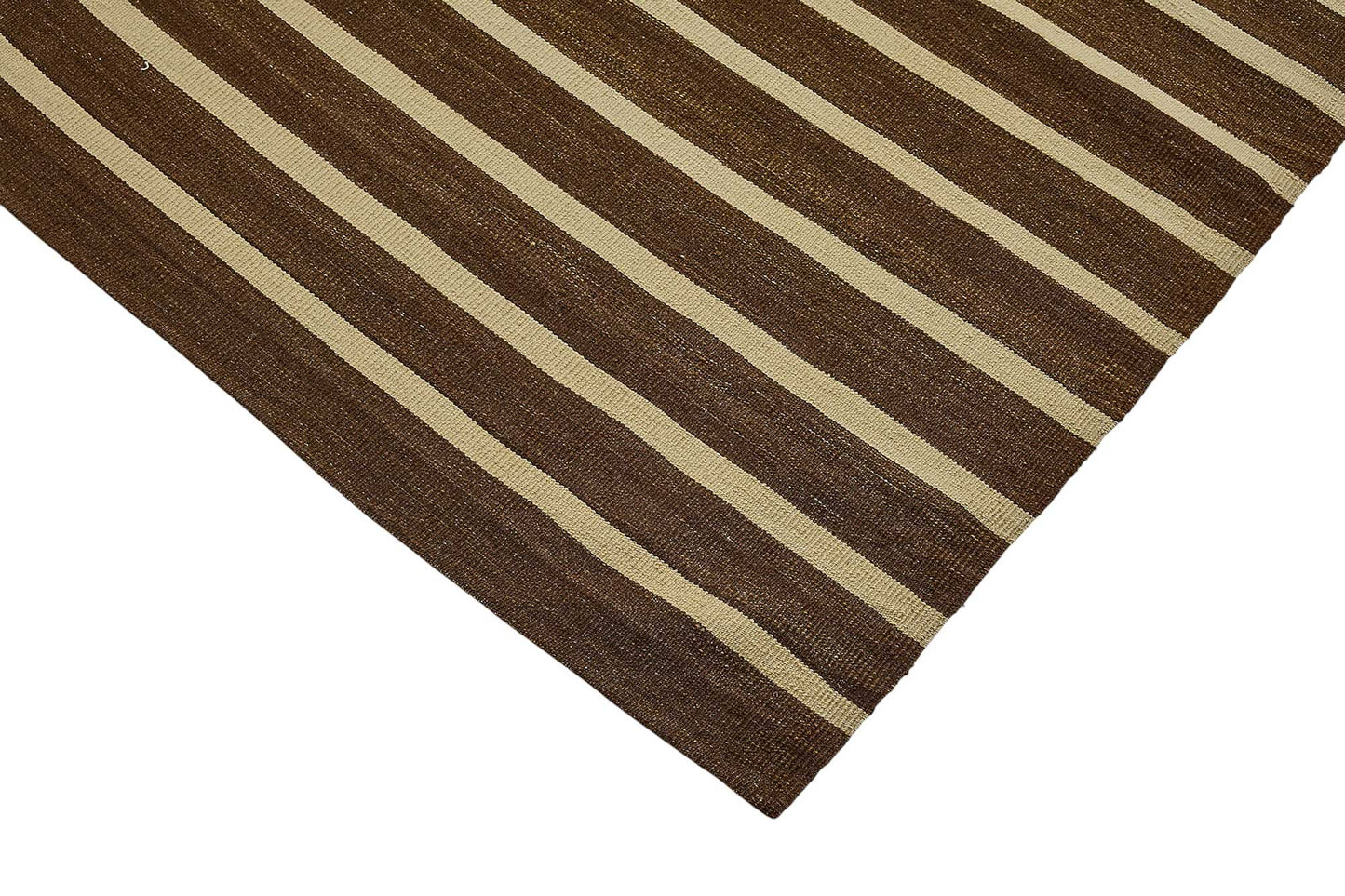 7x9 Contemporary Wool Kilim Rug - 51662