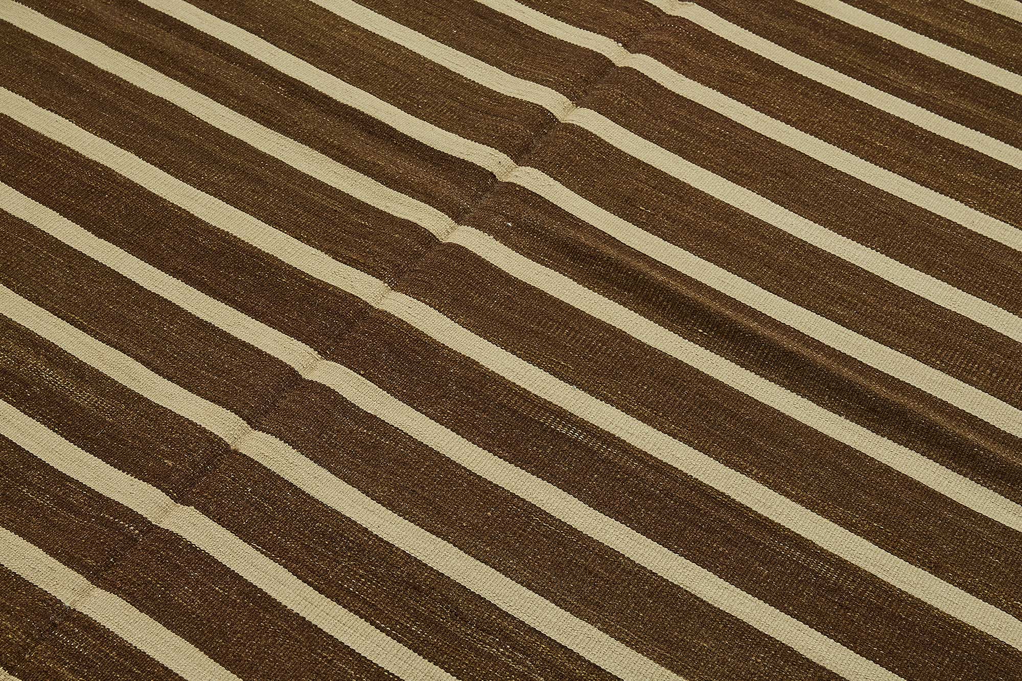 7x9 Contemporary Wool Kilim Rug - 51662