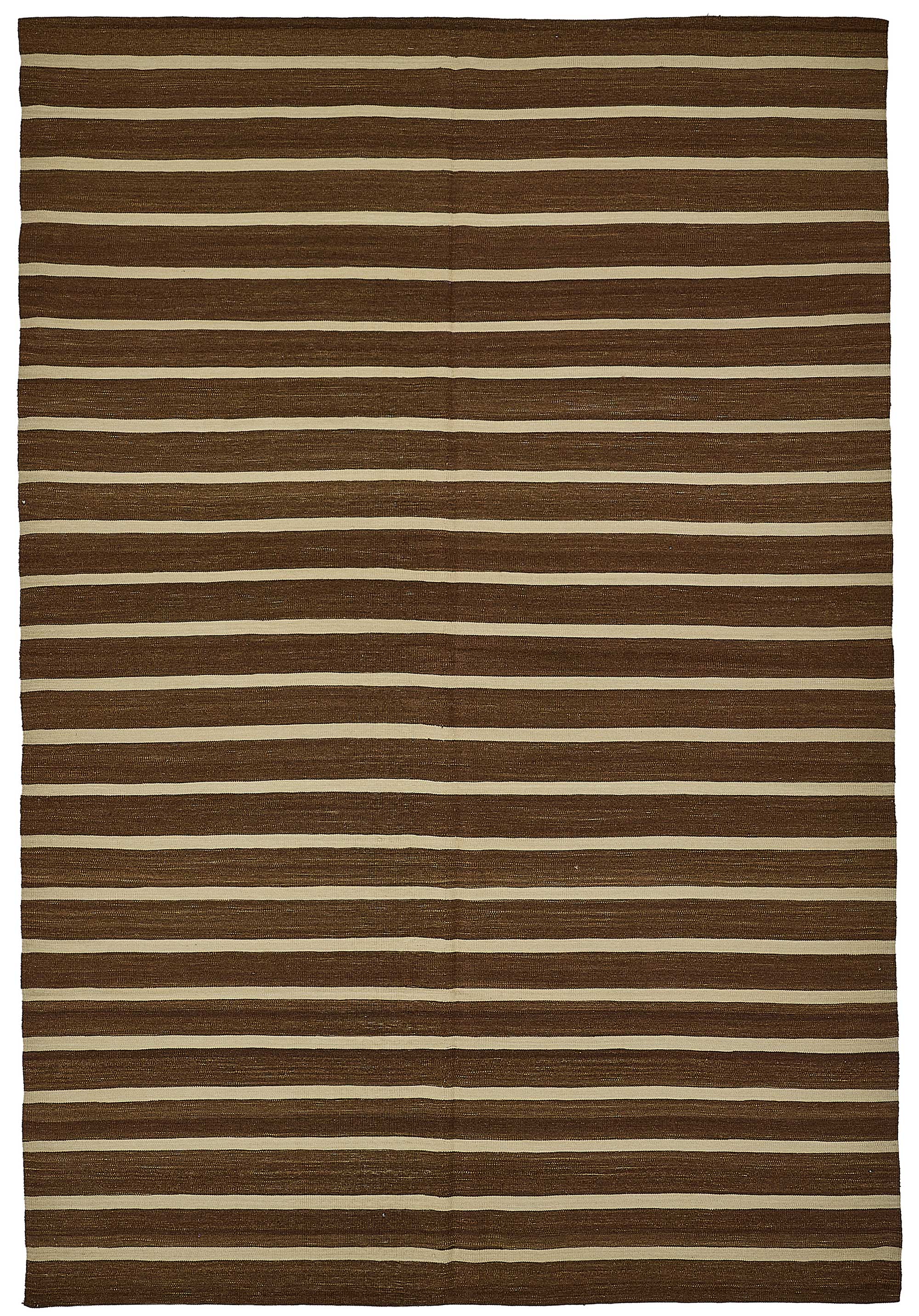6x9 Contemporary Wool Kilim Rug - 51663