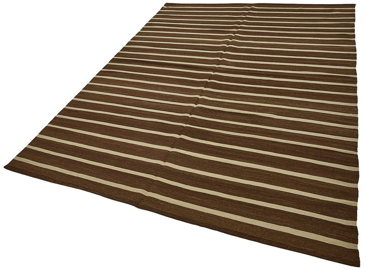 6x9 Contemporary Wool Kilim Rug - 51663