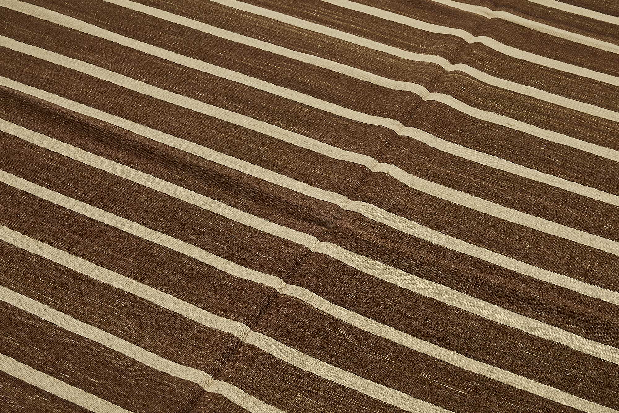 6x9 Contemporary Wool Kilim Rug - 51663