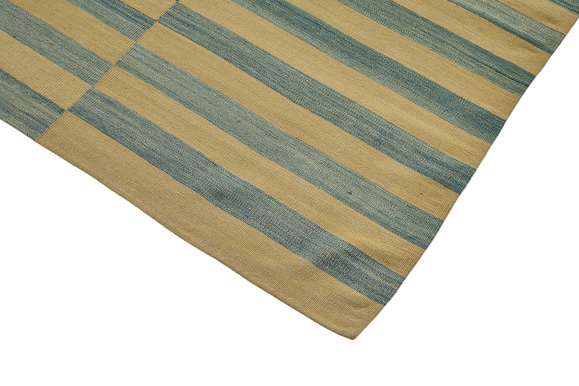 6x9 Contemporary Wool Kilim Rug - 51664