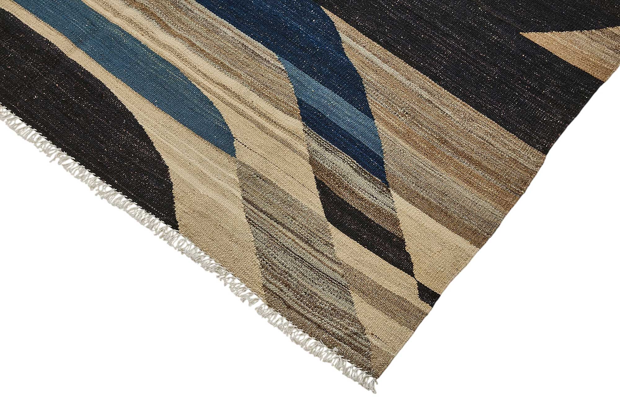 5x8 Contemporary Wool Kilim Rug - 51667